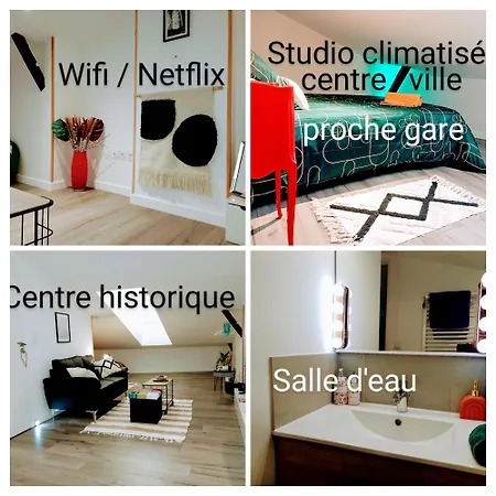 Apartamento Cocon Centre Historique Bergerac Exterior foto